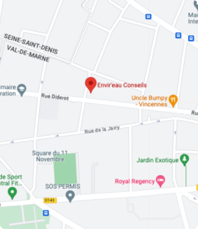 Google Map Envir'eau Conseils